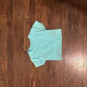 Aerie Light Blue Crop Top